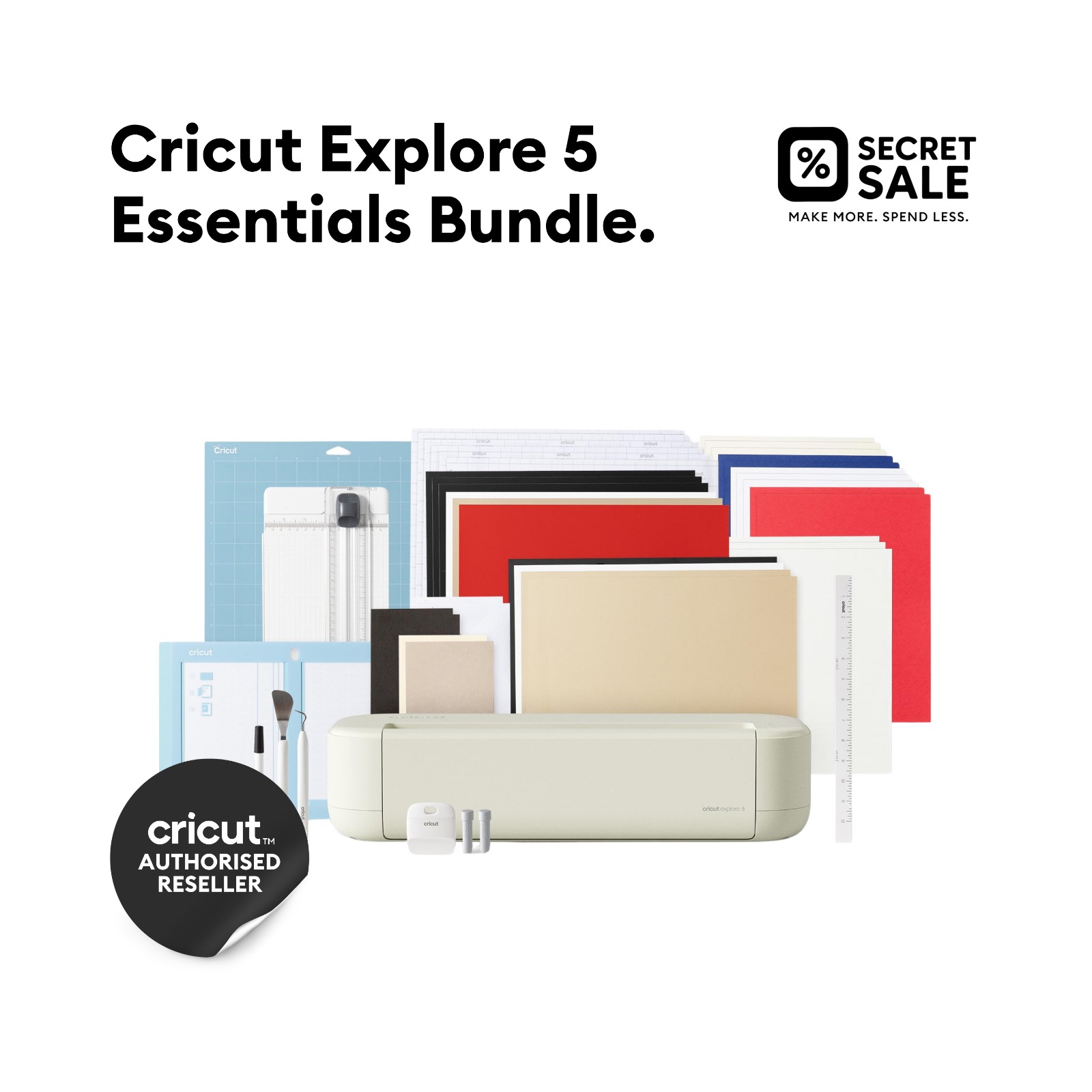 Pre-Order Cricut Explore 5 Bundle ( Releases 30 May 2026)